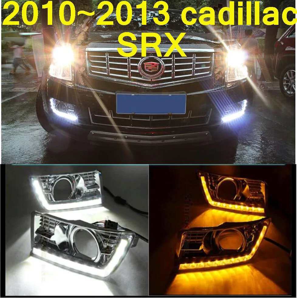 

2010 2012 2013y бампер автомобиля фары для Кадиллаки srx от АТС ХЦ Дневной светильник светодиодный DRL головной светильник для Кадиллаки srx от АТС ХЦ туман светильник головной светильник
