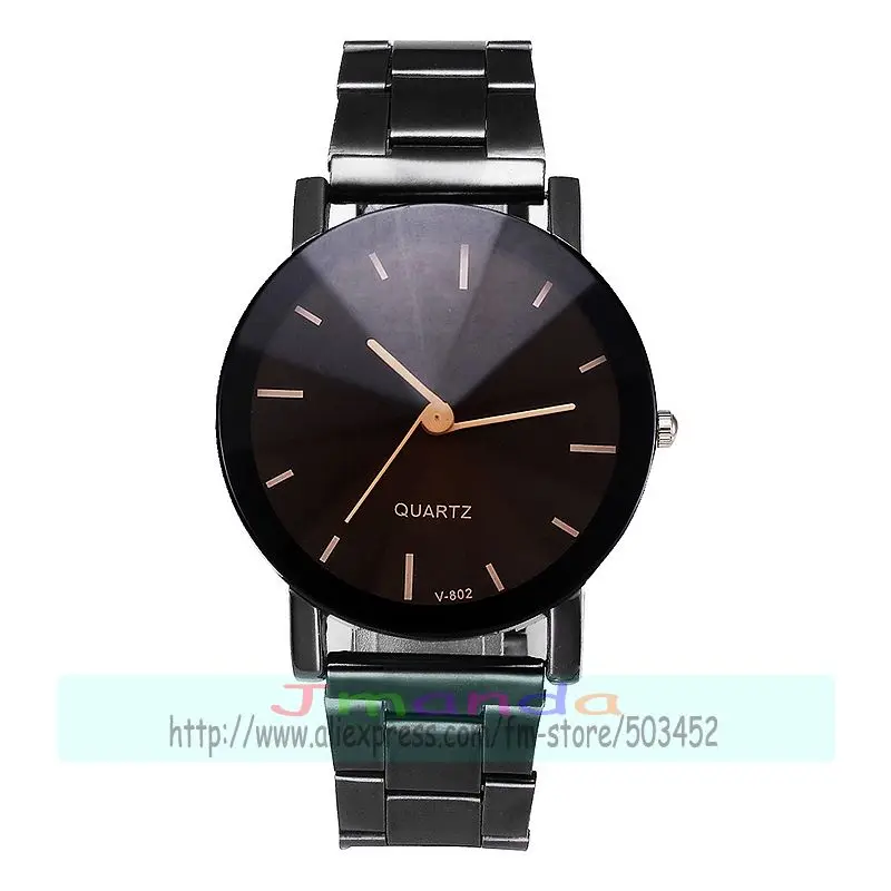 Часы из нержавеющей стали в Корейском стиле эксклюзивные кварцевые повседневные