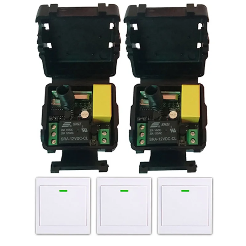 Переключатель дистанционного управления на лестничной клетке AC 220V лампа