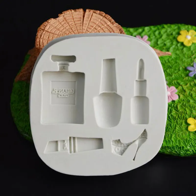 Флакон для духов силиконовая форма выпечки торт декоративное устройство