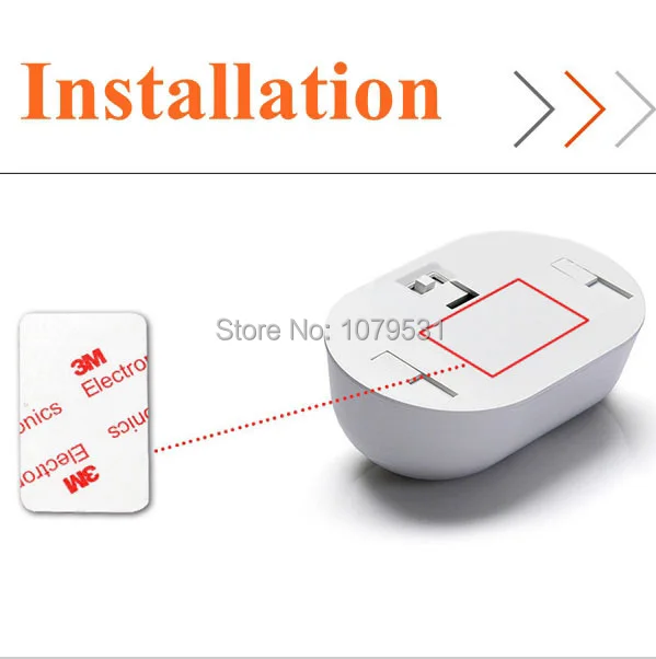 Светодиодный инфракрасный сенсорный светильник настенный чувствительный к