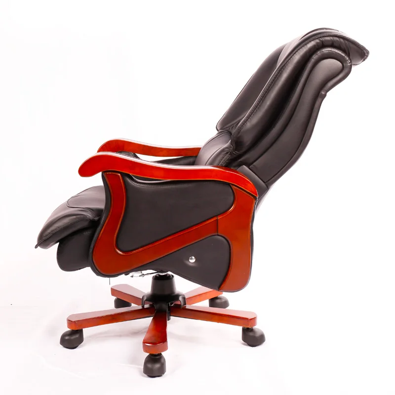 Компьютерное кресло для дома и офиса отдыха вращающееся кожаное занятий