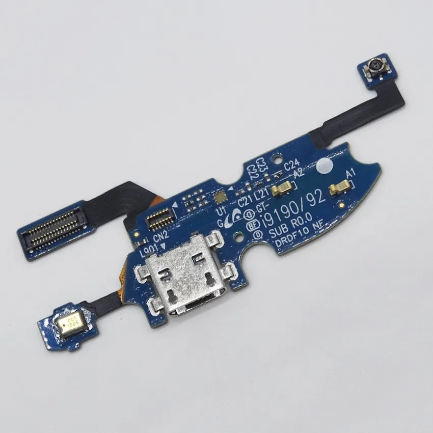 Micro USB Зарядное устройство док станции Разъем порта Шлейф для samsung Galaxy S4 Mini i9190 i9192