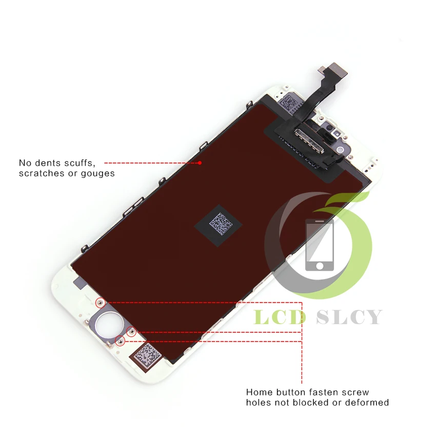 10 шт./лот AAA ++ качественный экран 100% без битых пикселей для iPhone 6 ЖК дисплей