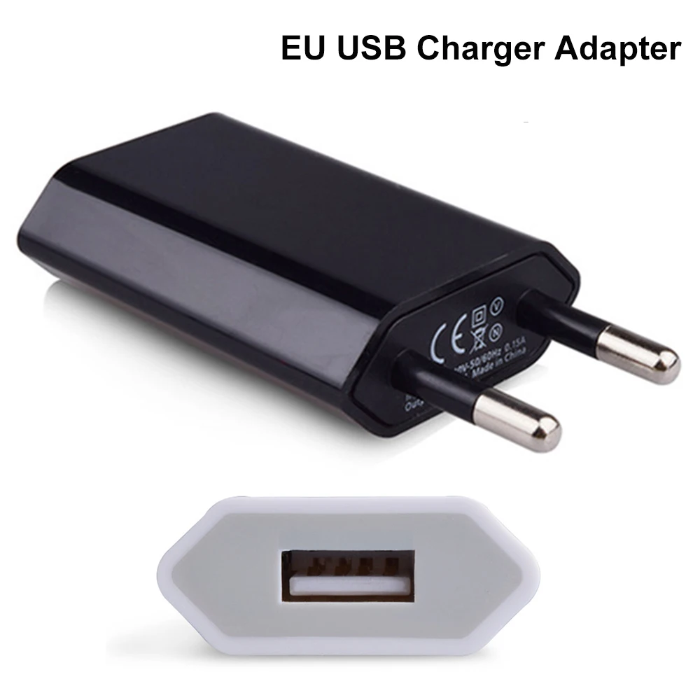 Адаптер питания с европейской USB вилкой настенное зарядное устройство для