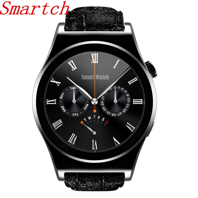 Smartch x10 Смарт-часы Полный Круглый Экран Bluetooth Спорт Шагомер smartwatch сердечного ритма