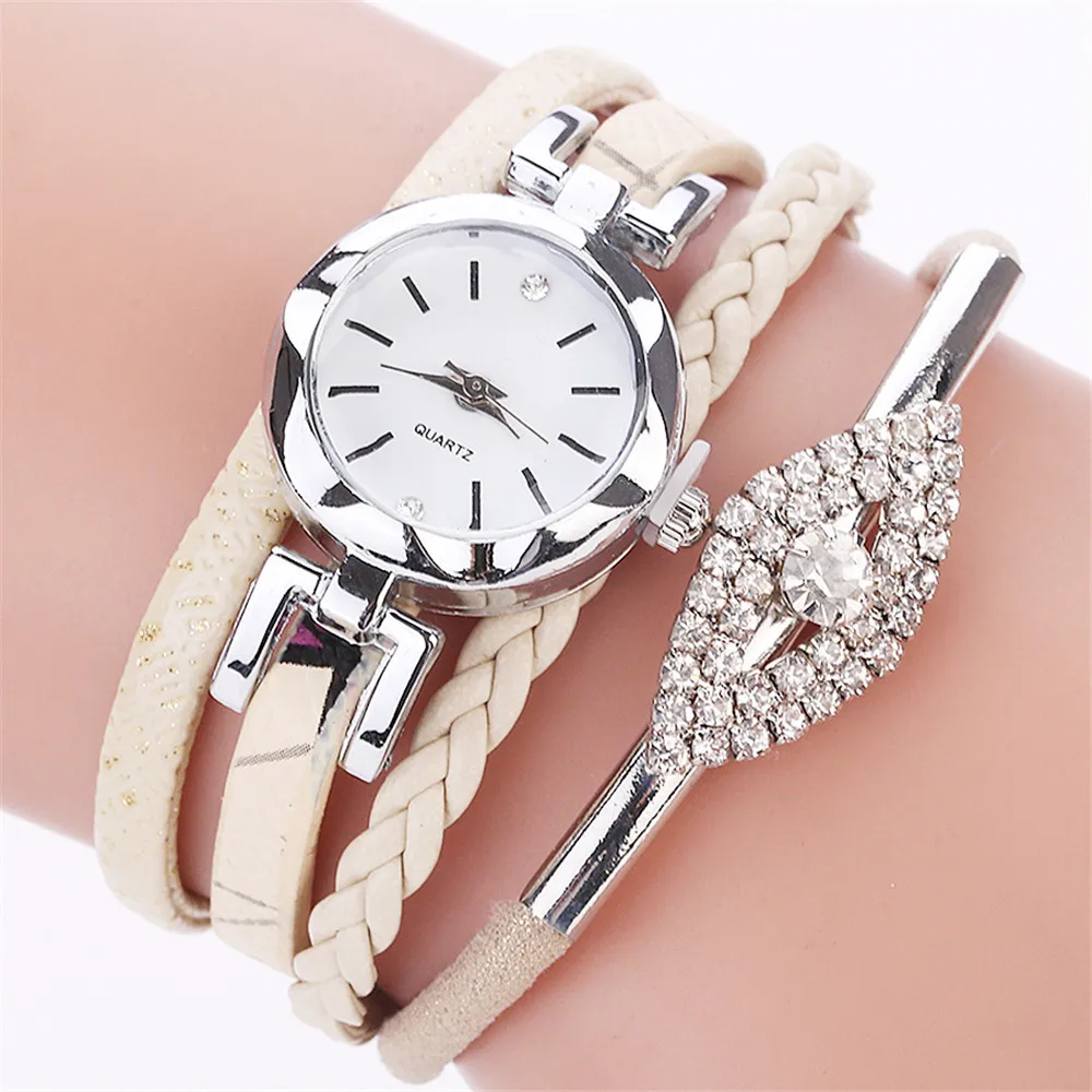 Montre Femme CCQ модные часы для женщин девочек Аналоговые кварцевые наручные часы женская одежда браслет часы Reloj Mujer Relogio Feminino