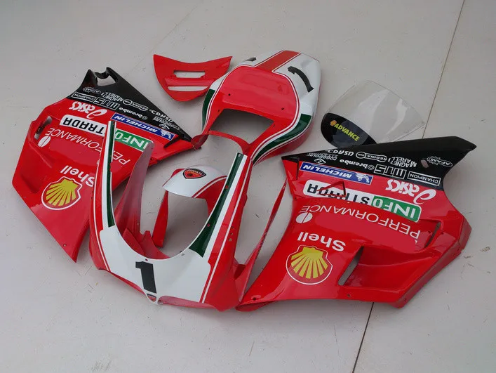 Комплект обтекателей под давлением для DUCATI 748 916 96 98 00 02 ducati 996 998 1996 2000 2002 ABS