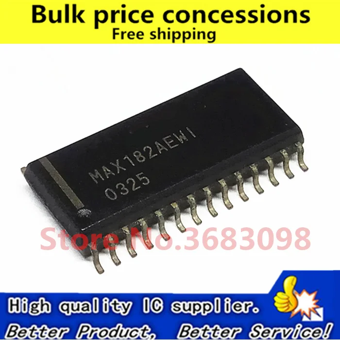

Free shipping MAX182 MAX182AEWI MAX182BEWI SOP-28