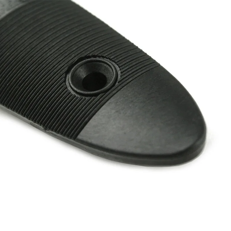 

Tactical Rifle Non-Slip Ribbed Slip Plastic Recoil Pad With Screw Hunting Accessories BK