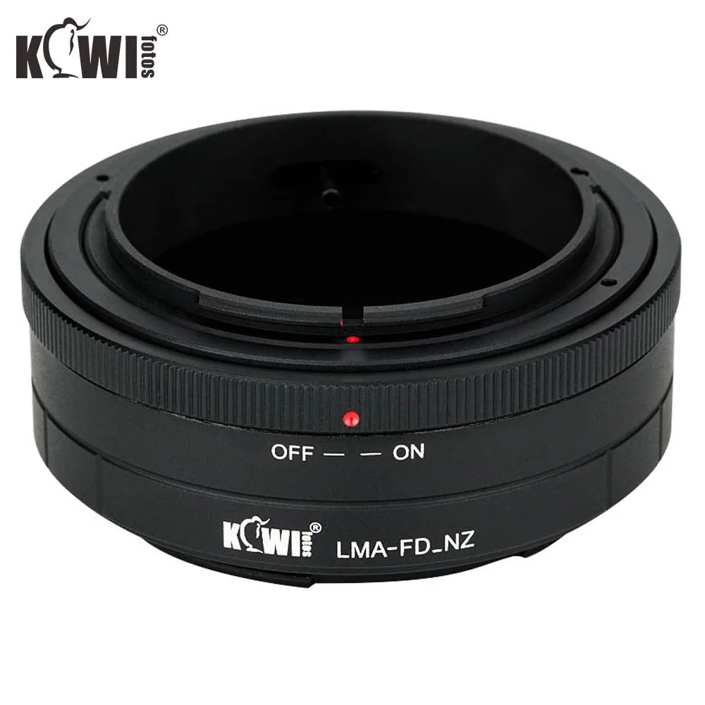 KIWIFOTOS LMA-FD_NZ адаптер для крепления объектива для Canon FD крепление линз для Nikon Z крепление аксессуары для камеры