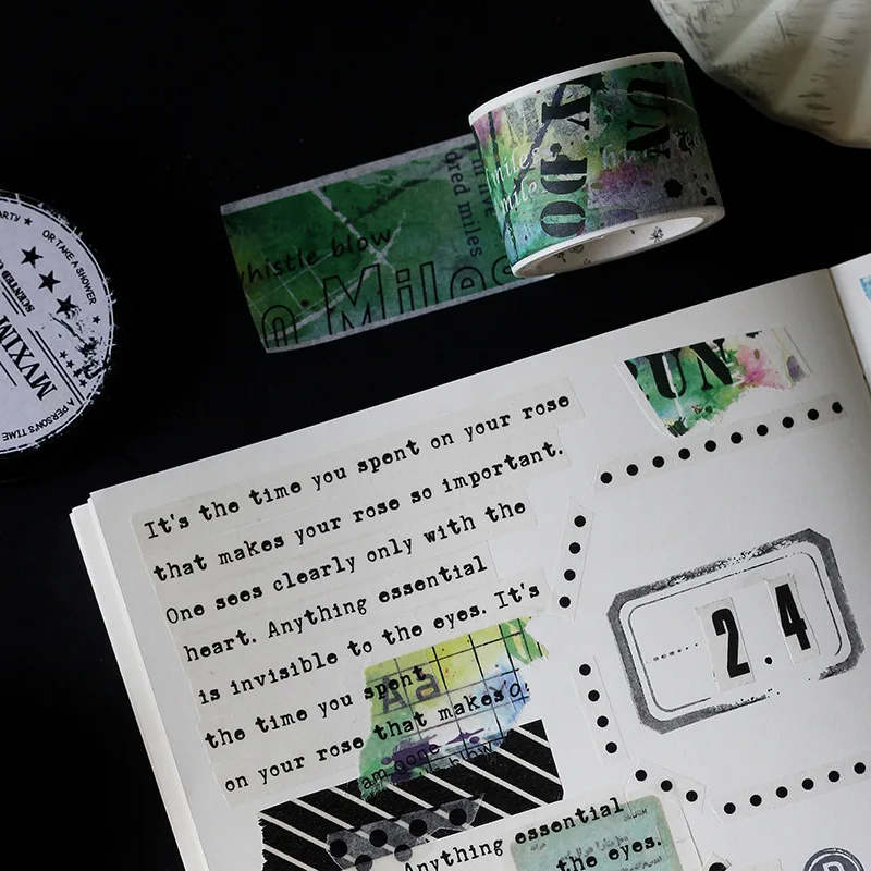 1 шт. Lost серия настольная книга дневник альбом DIY декоративные наклейки цветная лента комбинированная декоративная лента Скрапбукинг 6 стилей