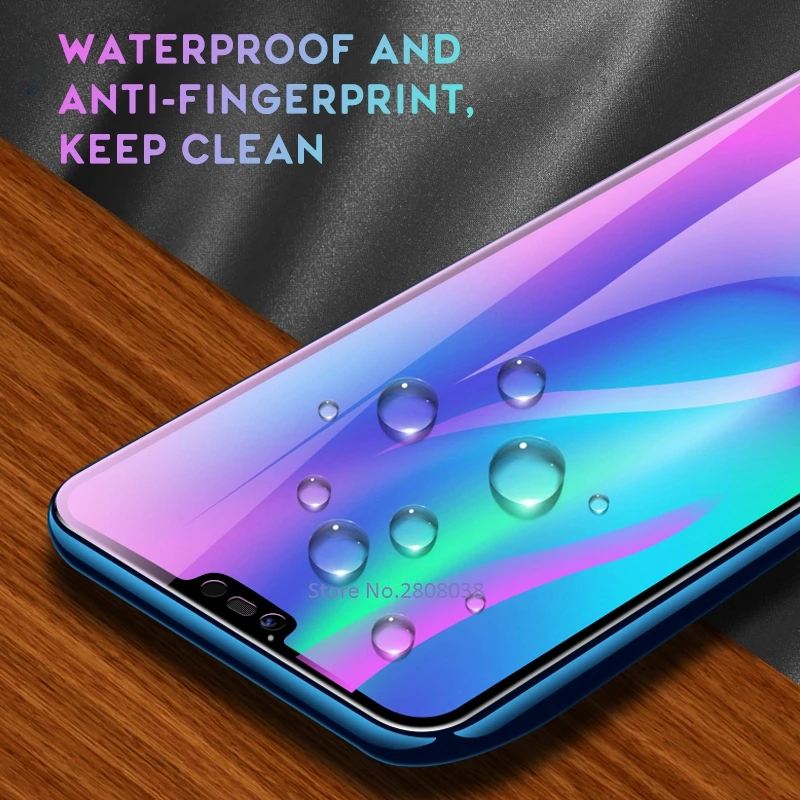 GerTong полное покрытие закаленное стекло для Huawei Honor 10 Lite P30 Pro черная Премиум Защита