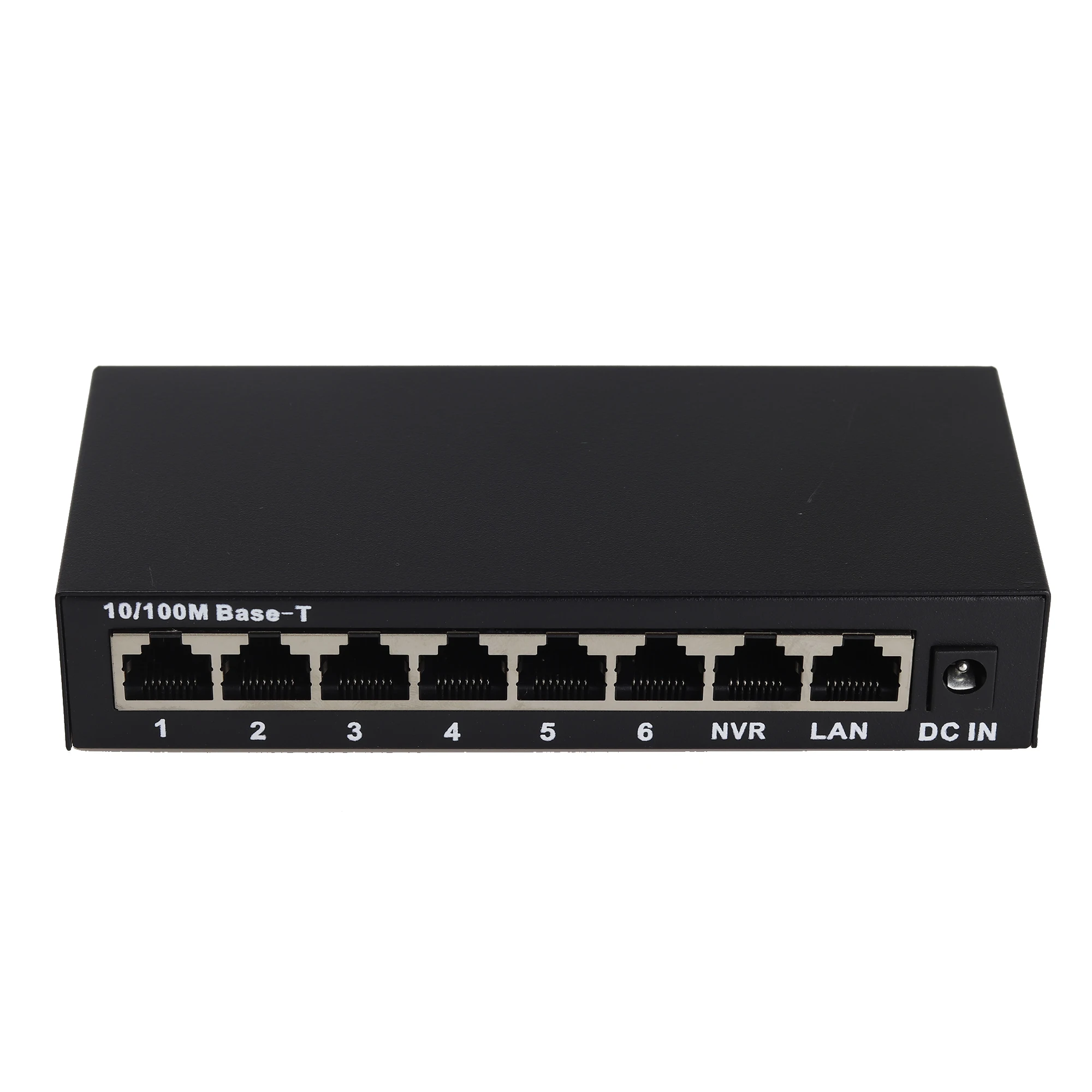 24 В 8 портов POE коммутатор Ethernet 100 Мбит/с сети IP камеры беспроводной AP 6+ 2 сетевые коммутаторы 108 ВТ PoE концентратор