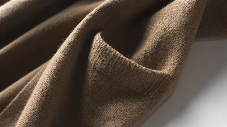 Женский Длинный Кардиган с длинным рукавом теплый Свободный вязаный свитер