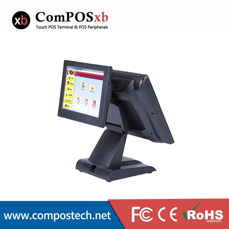 Windows Point Of Sale All In One Dual Screen Pos 15 Inch Touch Monitor/All Display Lcd | Компьютеры и офис