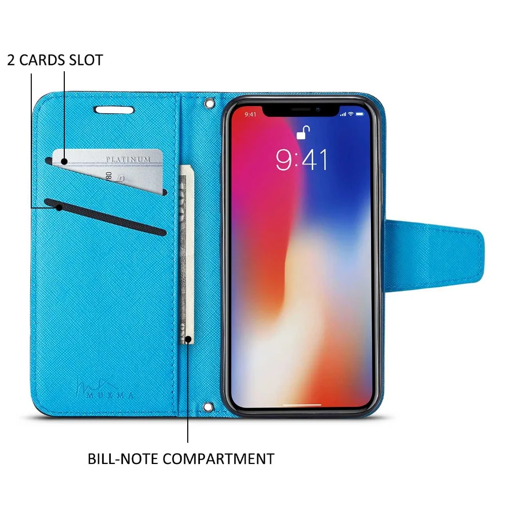 Роскошный чехол-кошелек из искусственной кожи для iPhone X, 6, 6 S, 7, 8 Plus, чехол-книжка с магнитной застежкой для sim-карты, чехол для iPhone XS Max, XR, чехол для телефона