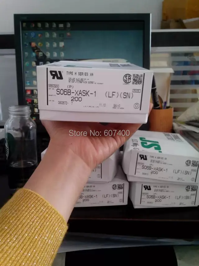 S06B XASK 1 коннекторы соединители Клеммы корпуса 100% новые и оригинальные детали (LF)