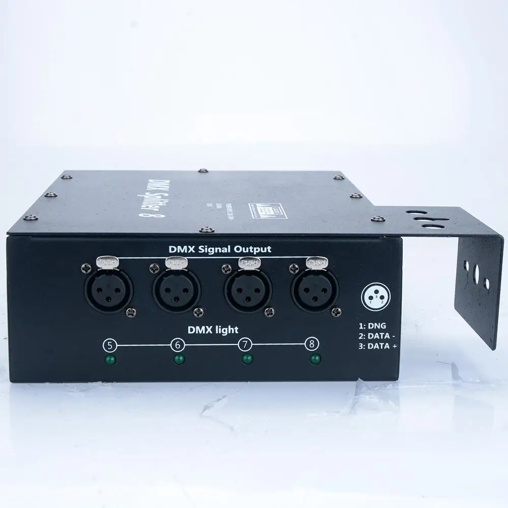 Сценический свет DMX контроллер DMX512 разделитель света усилителя сигнала 8 способ