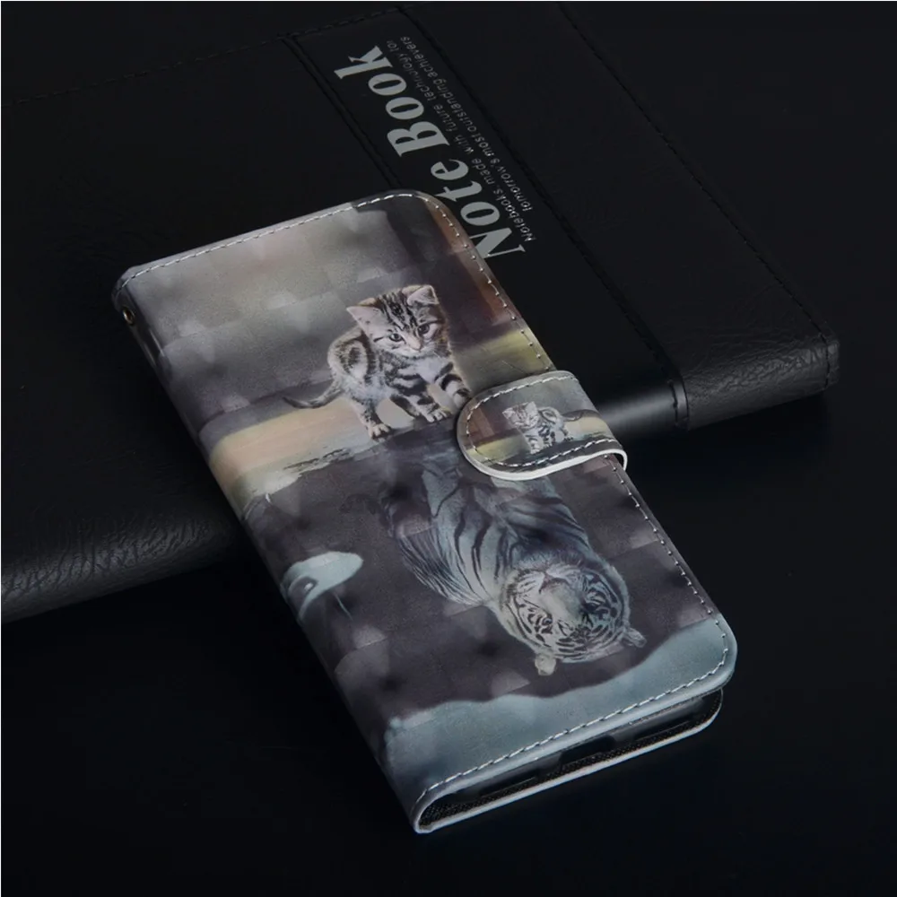 Mao Чехол для телефона Etui, чехол для sony Xperia L1 L2 XA1 XA2 XA3 Ultra Plus XZ1 XZ2 XZ3 Compact Premium с раскрашенным полиуретановым откидным бумажником - Цвет: Mao
