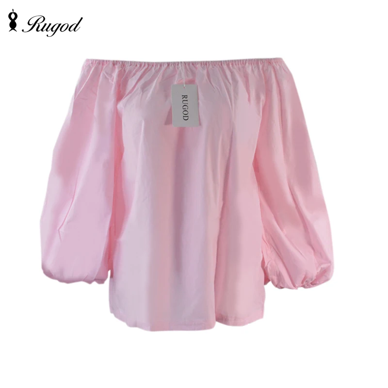 Blusas Новинка лета 2019 стильные женские блузки размера плюс с открытыми плечами