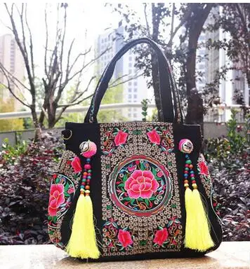 Модные женские сумки для покупок с национальной вышивкой! Красивые через плечо