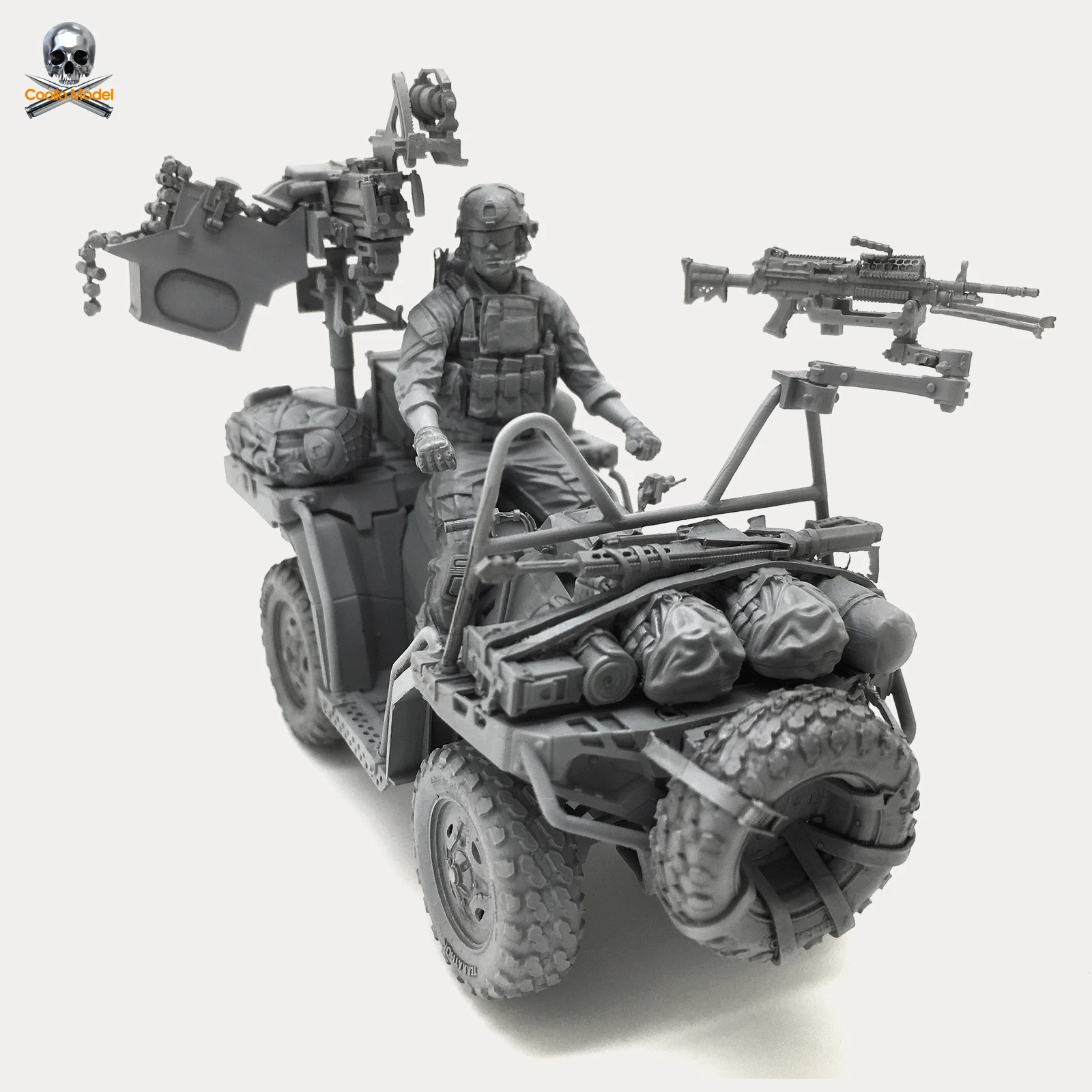 Резиновые пломбы и вездеходы (B Set) модель из смолы в собранном виде 1/35 | Игрушки