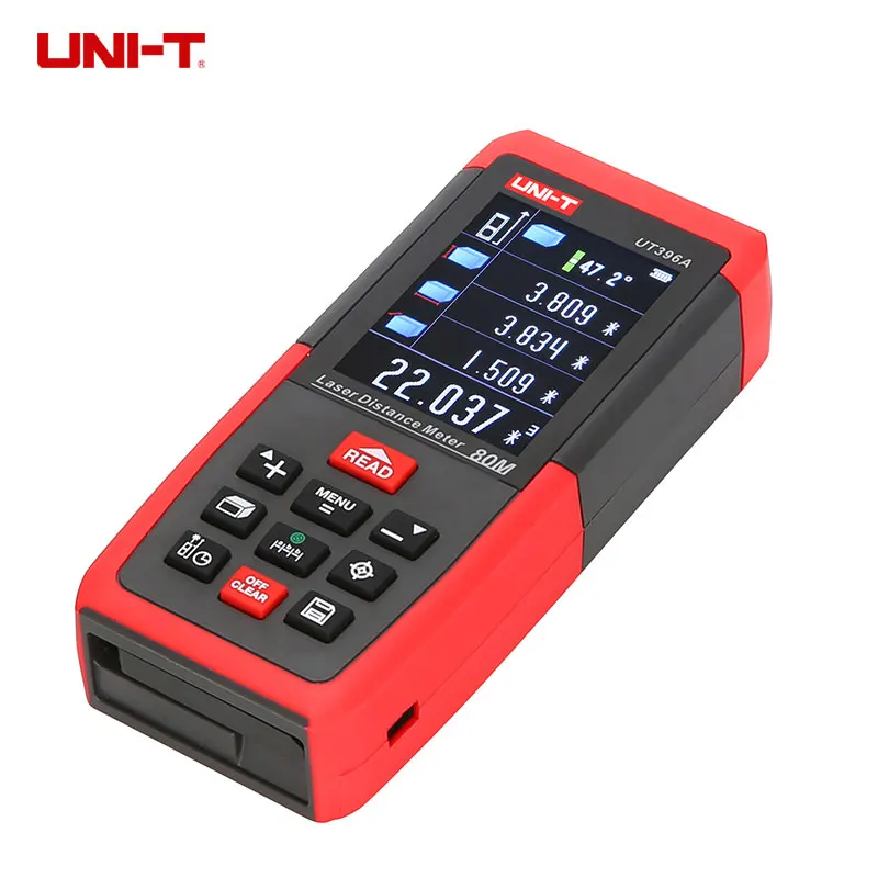 UNI T UT396B профессиональные лазерные измерители расстояния Лофтинг Тесты
