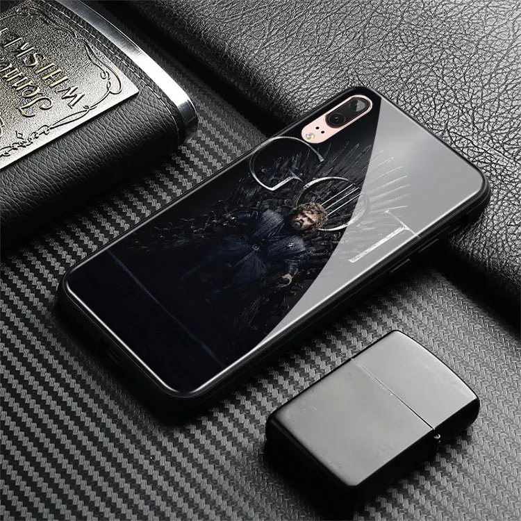 AE 875 Glass Игра трона постер мягкий силиконовый стеклянный чехол для телефона для huawei Honor V mate P 9 10 20 30 Lite Pro Plus Nova 2 3 4 5 - Цвет: AE 875 Glass