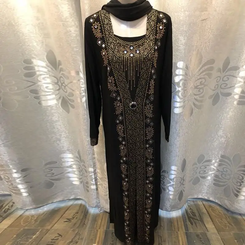 as picture 7 Vestidos abaya Кафтан Дубай Арабский мусульманский хиджаб платье кафтан Marocain Eid платья Рамадан Elbise Robe Femme Musulmane Longue - Цвет: as picture 7