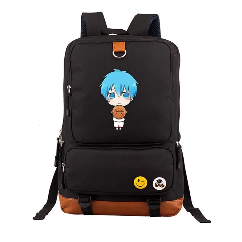 Высокое качество Аниме Kuroko no Basket Tetsuya с Кагами Тайга косплей рюкзак принтом
