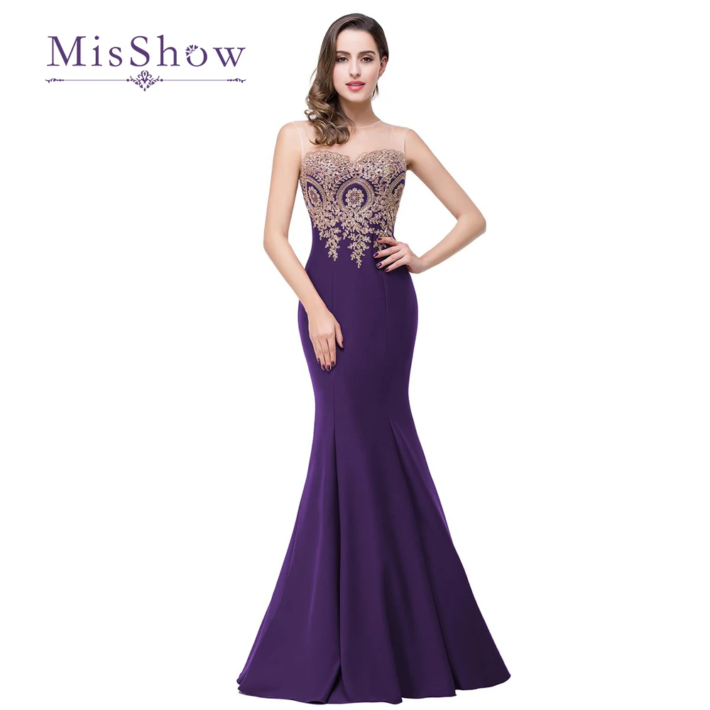 Длинное Дешевое платье для подружки невесты модель 2019 года с юбкой годе и вырезом