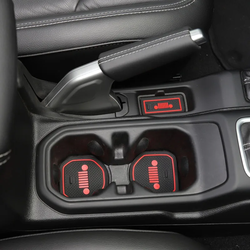 Для Jeep Wrangler JL 2018 Up Fit коврик для глушителя нескользящий внутренних ворот