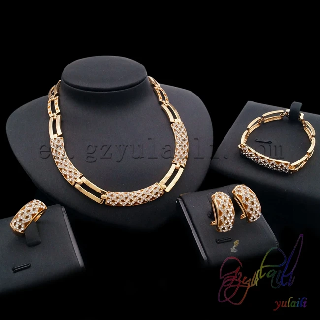 Yulaili Fashionable Atmosphere Jewelry Set Sumptuous | Украшения и аксессуары