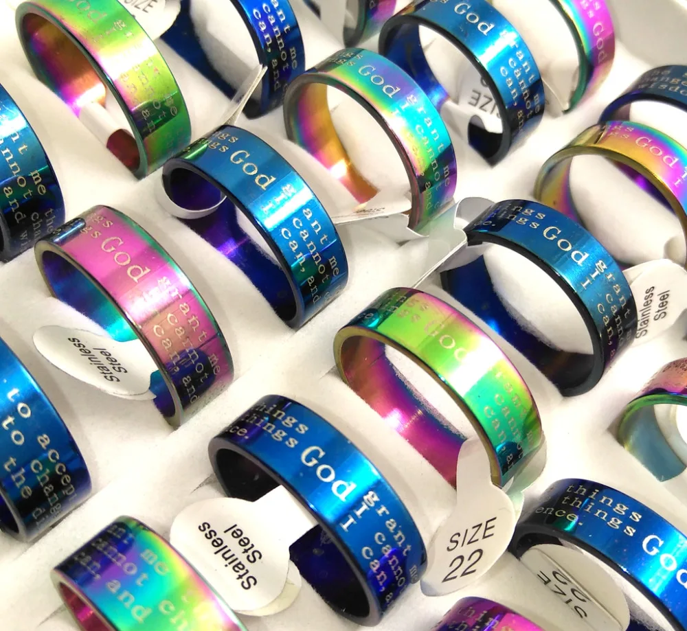 100 шт. мужские и женские кольца из нержавеющей стали|jewelry lots|wholesale jewelry lotsstainless steel