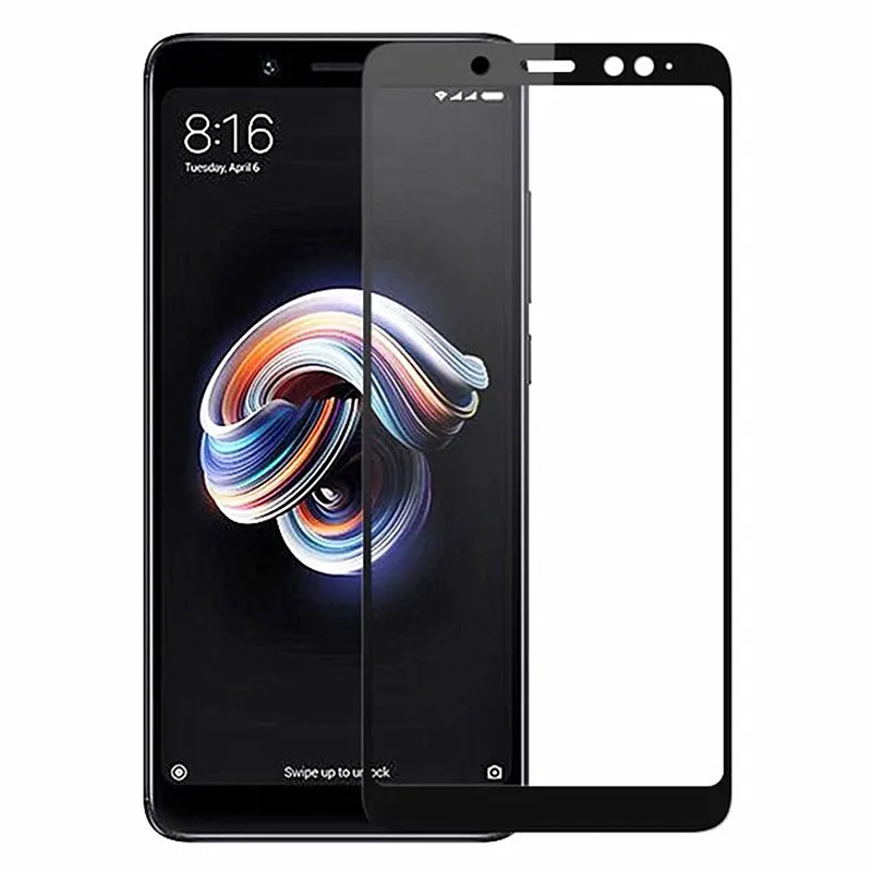 Полное покрытие закаленное стекло для Xiaomi Redmi Note 6 Pro 5 Plus 4 4X S2 HD Защита экрана 6A