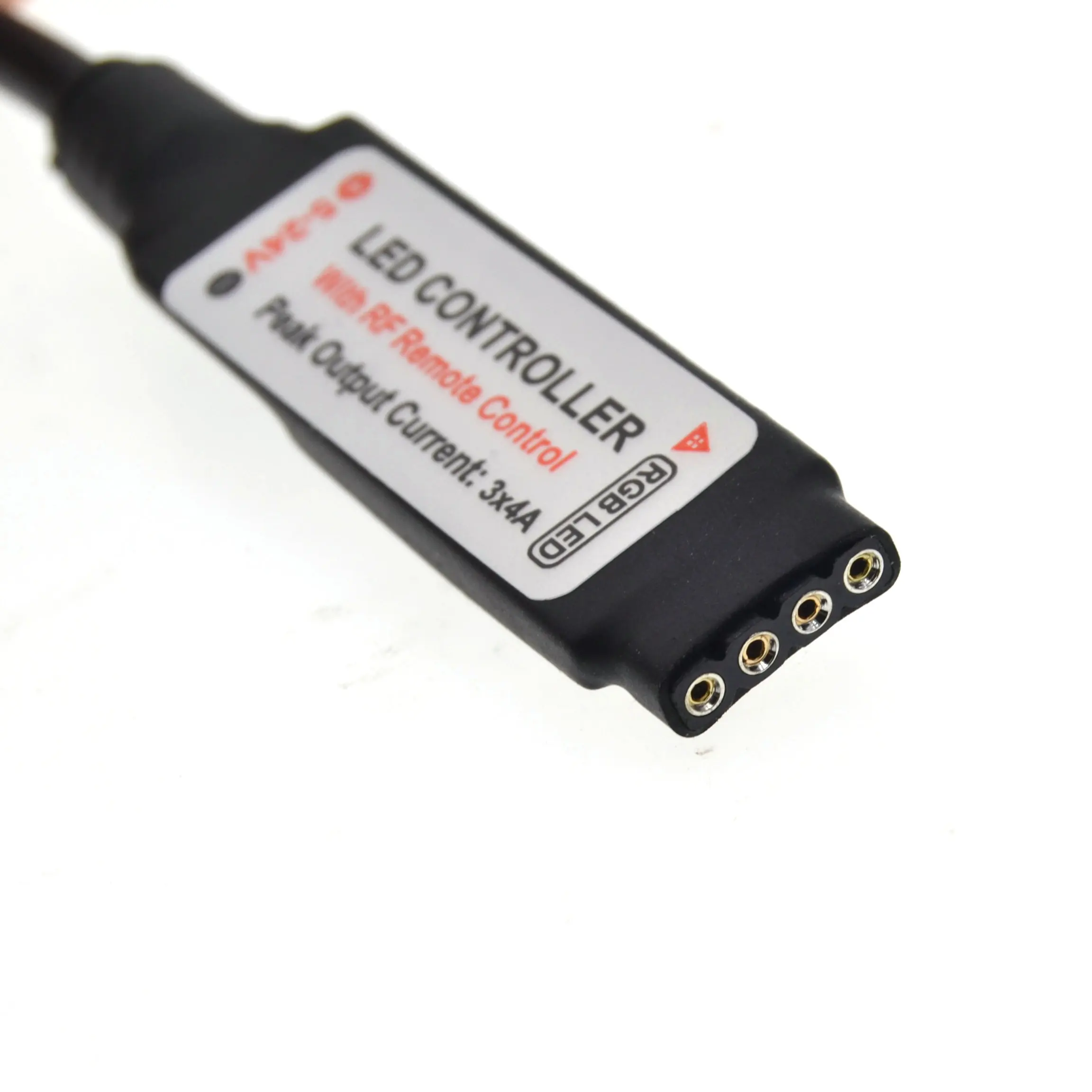 Светодиодный rgb контроллер черный/белый 5 24 в пост. Тока 17key RF беспроводной пульт