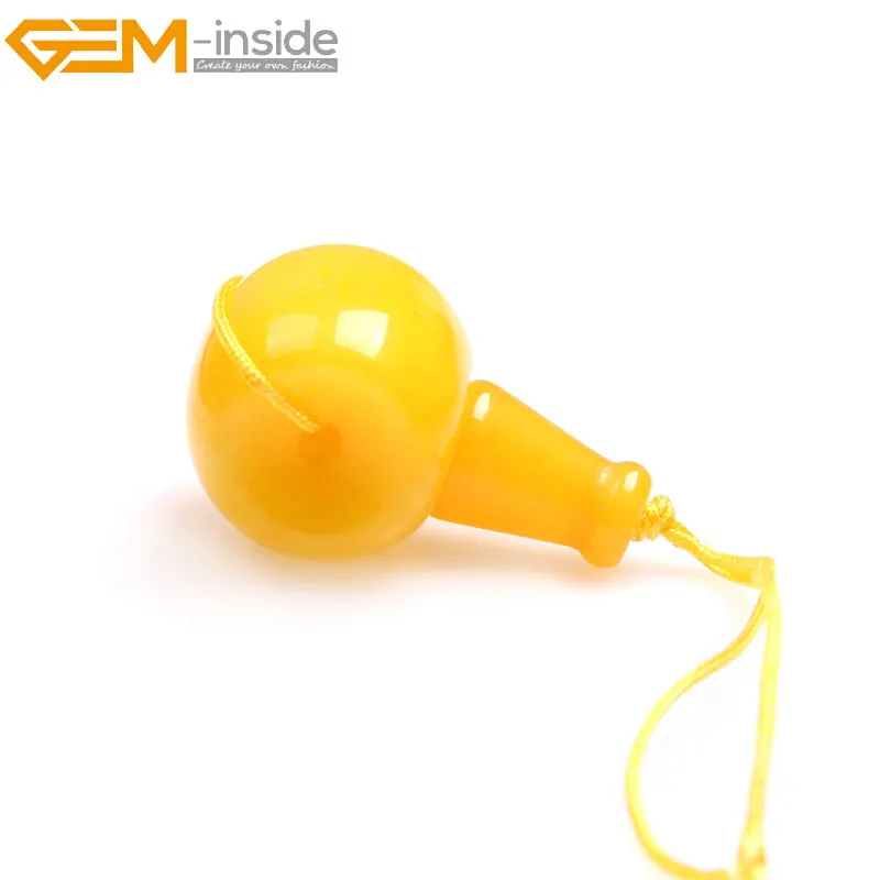 Бесплатная доставка! Бусины из натурального желтого агата 3 отверстия|beads for jewelry