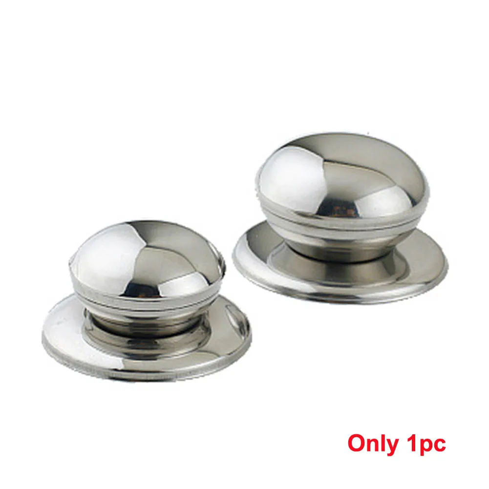 New Replaceable Stainless steel Pan Pot Glass Lid Cover Kitchen Tool Cookware Handle Knob Handgrip Grip | Дом и сад
