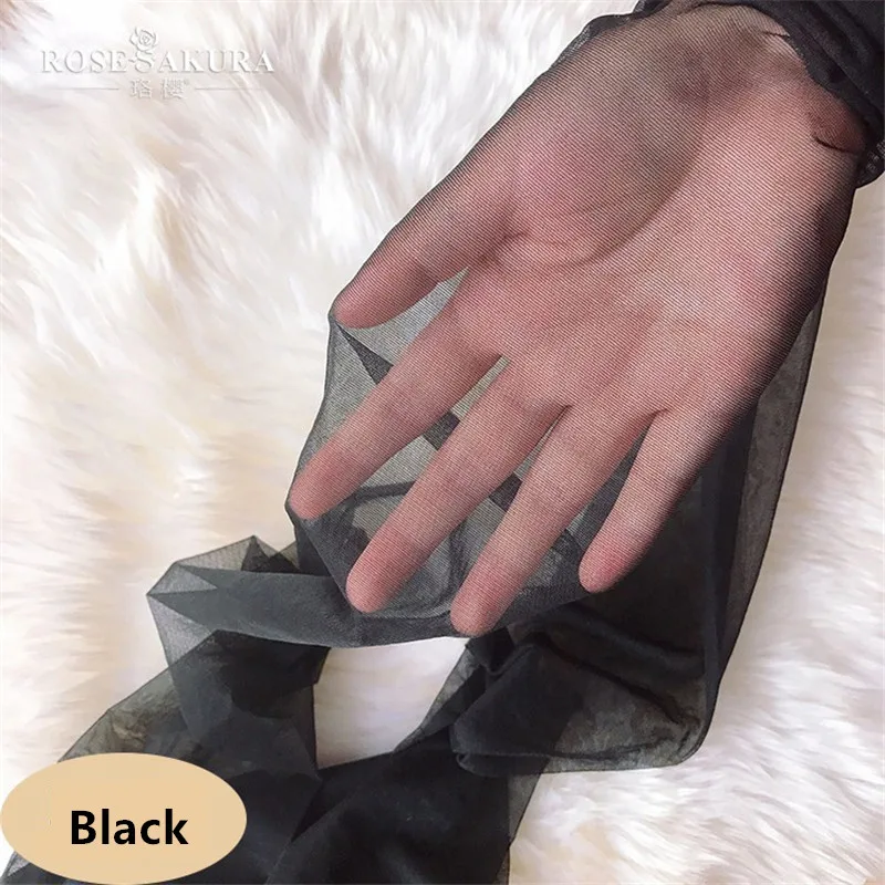 Женские прозрачные колготки без косточек 0D ультратонкие с закрытыми ластовицами