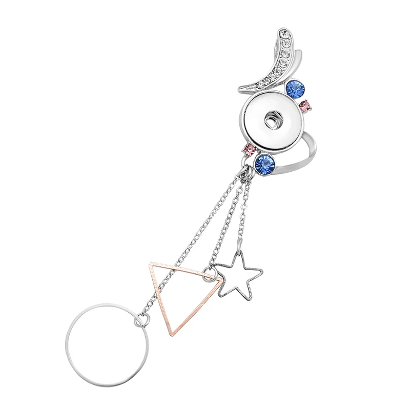 Красивое Новое Элегантное Ожерелье Стразы с кисточками и звездами подвесная