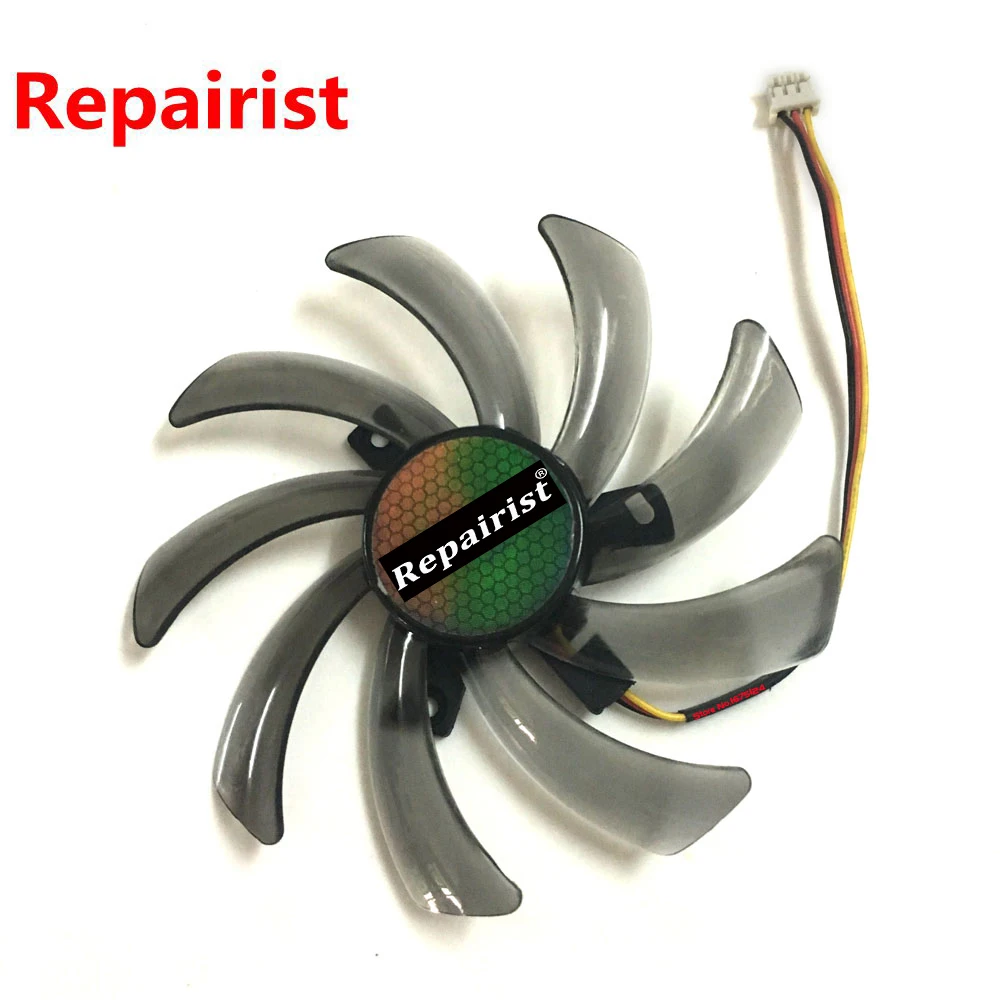 T129215SM 3PIN видеокарта охлаждающий вентилятор для Gigabyte GV N650OC 1Gl 2Gl N550WF2 N56GOC R667D3 R777OC VGA