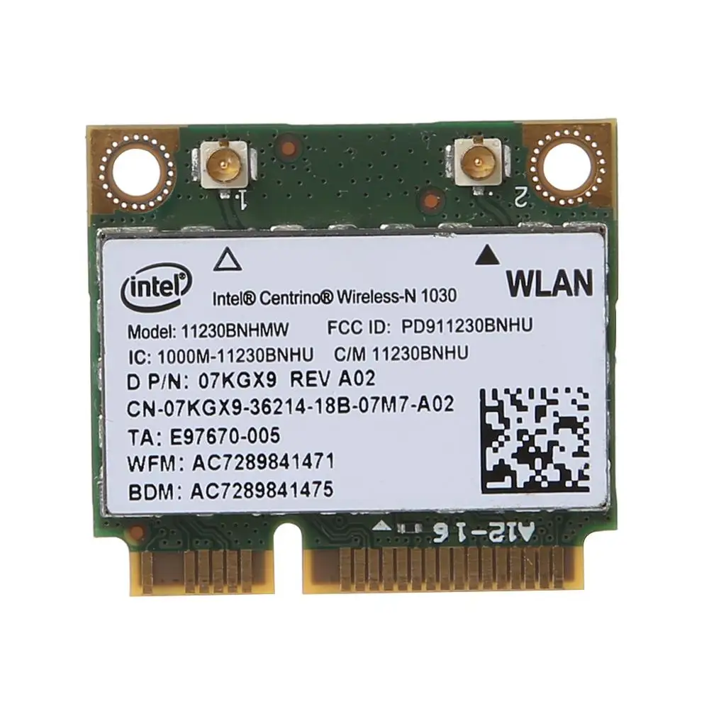 Intel 1030 11230BNHMW беспроводная карта WIFI WLAN Bluetooth Внутренняя сетевая для Dell N4110 N7110