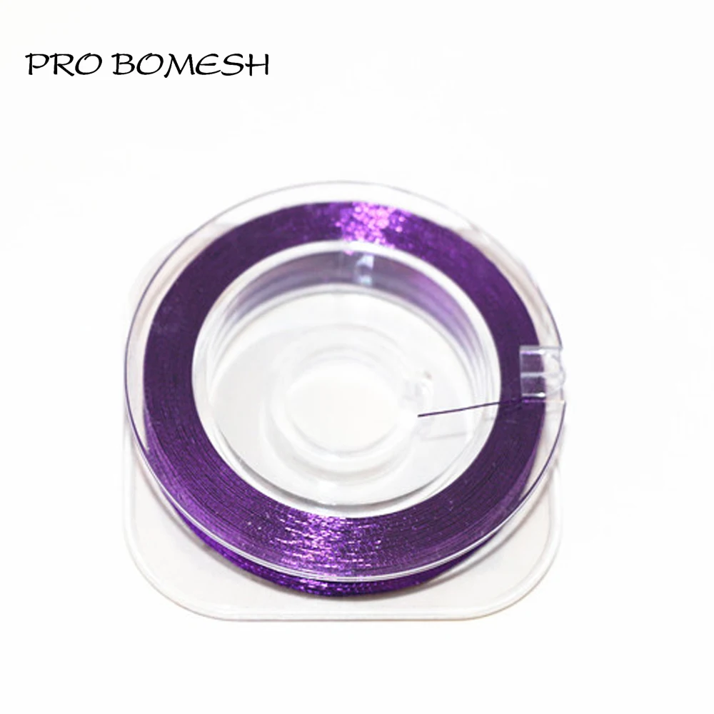 Pro Bomesh 7 катушек/Лот 50 м/катушка 300D металлическая оберточная нить спиннинговое удилище литье удилище DIY Удочка строительный материал ремонт