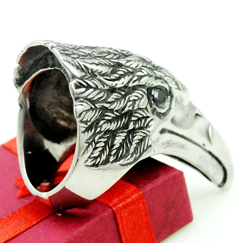Кольца с головой Орла для мужчин и женщин модные высококачественные кольца из