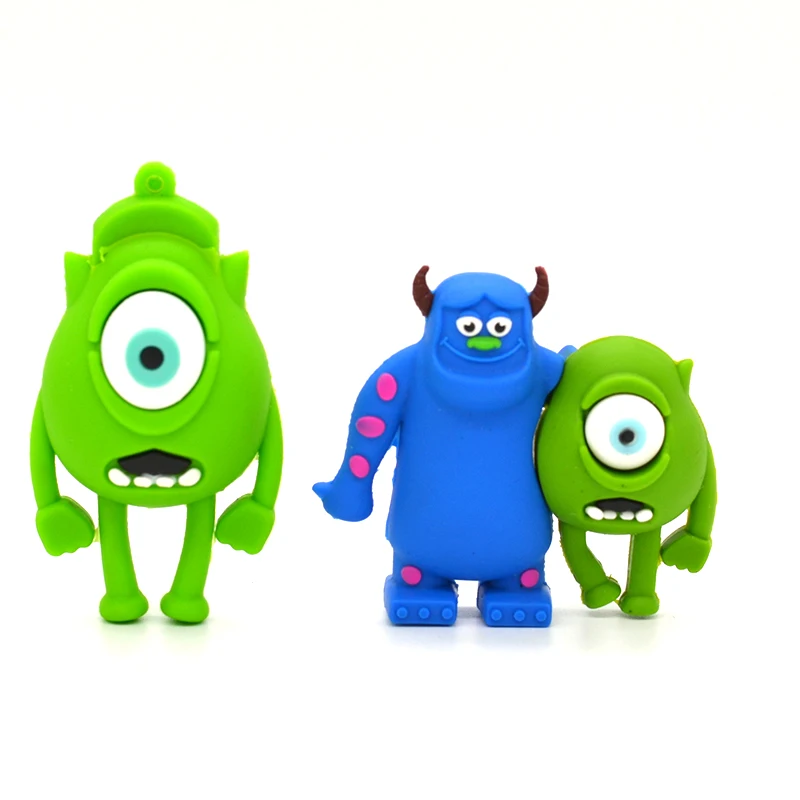 Новый милый монстр университет улыбка корова 64 ГБ 32 16 8 1 Mike Wazowski USB 2 0 карта памяти