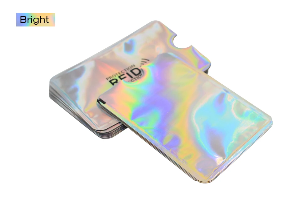 6 шт Многоцветный Анти Rfid Блокировка ридер замок банк держатель для карт ID карты Чехол Rfid защита металлический кредитный держатель для карт Алюминий