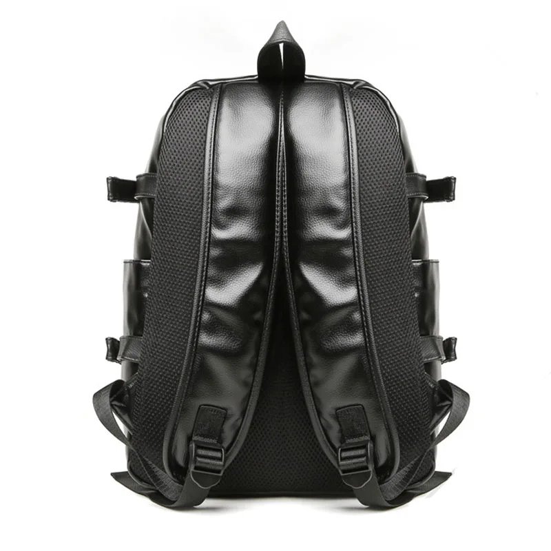 Кожаный дизайнерский рюкзак WILIAMGANU мужские школьные ранцы для подростков женский