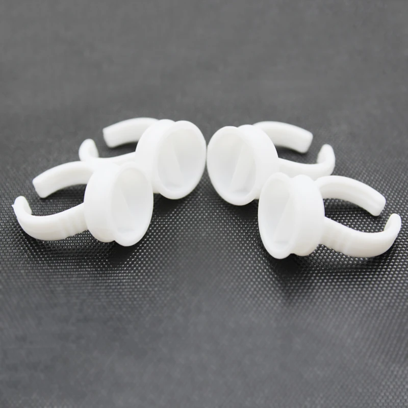 1000 шт. одноразовые чашки-кольца большого размера с пигментами | Красота и