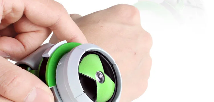Ben 10 Ultimate Omnitrix часы Стиль Дети проектор часы Япония подлинные Ben10 часы игрушки наручные часы
